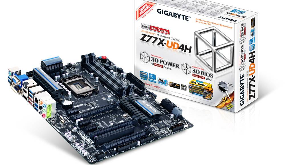 Gigabyte Z77X-UD4H LGA 1155 Motherboard